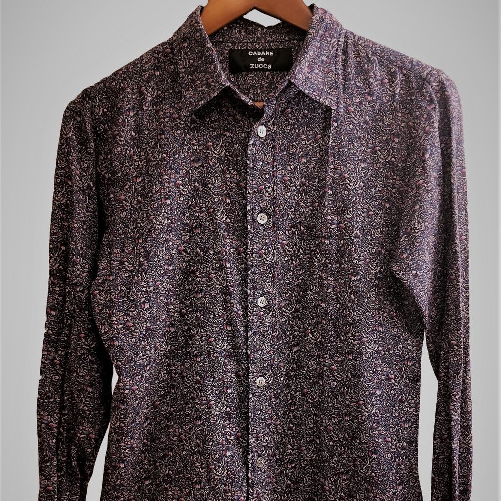 Cabane De Zucca Floral Pattern Shirt